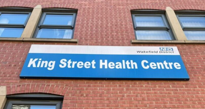 The Walk in Centre on King Street in Wakefield city centre