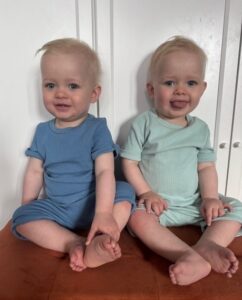 Photograph of Noah and Niall.